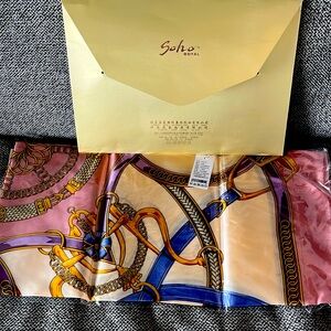 Soho Royal silk scarf